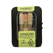 3pk Pink Certz x Honey Banana 38% - Purist - Diamond Encrusted Prerolls