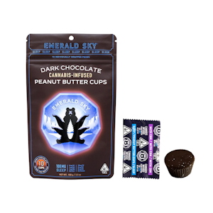 Emerald Sky - Emerald Sky - 100mg Peanut Butter Cups (THC/CBD/CBN)