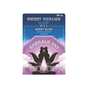 Emerald Sky - Emerald Sky - 10:2:4 THC/CBD/CBN Sweet Dream Gummies (Berry Bliss)