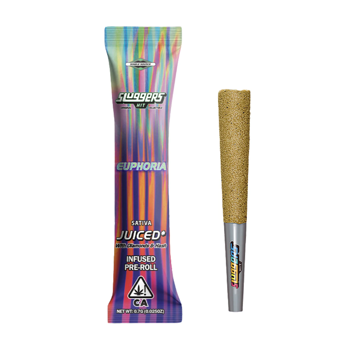 Sluggers - [Sluggers] Infused Pre-roll - 0.7g - Euphoria (S) Main Image
