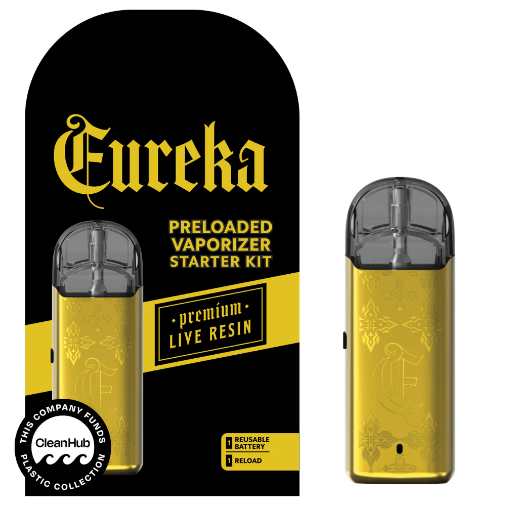 EUREKA - Durban Poison 2g Live Resin Vape Starter Kit Main Image