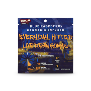 Everyday - Everyday - 100mg Live Resin Gummy - Blue Raspberry