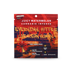 Everyday - Everyday - 100mg Live Resin Gummy - Sour Watermelon