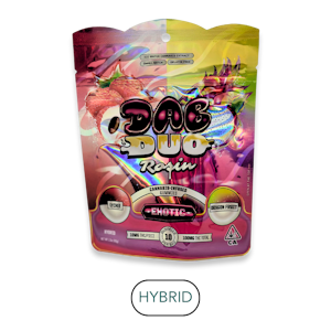 ABX - ABX - Dab Duos Rosin - Exotic Lychee x Dragon Fruit- Gummies - 10pk - 100mg
