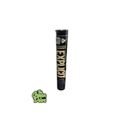 EXPLICIT - Grape Ape Indica - Infused Preroll - 1g