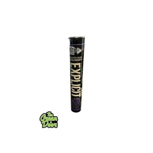 EXPLICIT - EXPLICIT - Grape Ape Indica - Infused Preroll - 1g