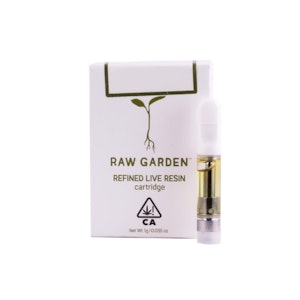 RAW GARDEN - Raw Garden Guava Breeze Refined Live Resin Vape Cart 1g