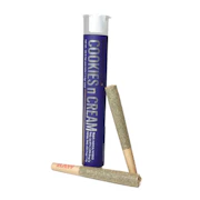 Cookies N Cream 2pk 0.5g Prerolls - Indica Dominant | Bison Botanics
