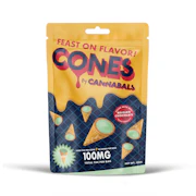 Mint Cones Edibles 100mg - Hybrid | Cannabals