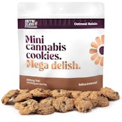 Hippie Bliss-Mini Cannabis Cookies-Oatmeal Raisin-200mg