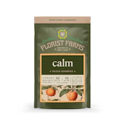 Peach - Calm 2pk Gummies (10mg each) - Hybrid | Florist Farms