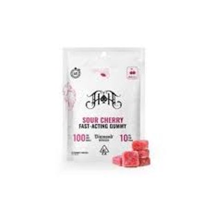 HEAVY HITTERS - Heavy Hitters 100mg Fast Acting Gummy Sour Cherry