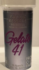 Gelato 41 7g Pre-roll 10pk - Pacific Reserve