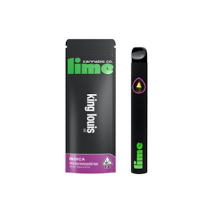 King Louis XII Indica | 1g Disposable Cart | LIM