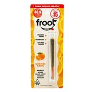 Froot - Froot Infused Preroll 1g Orange $15