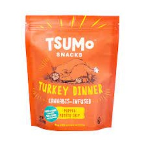 TSUMoSNACKS - TSUMoSNACKS - Turkey Dinner Popped Potato Chips - 100mg