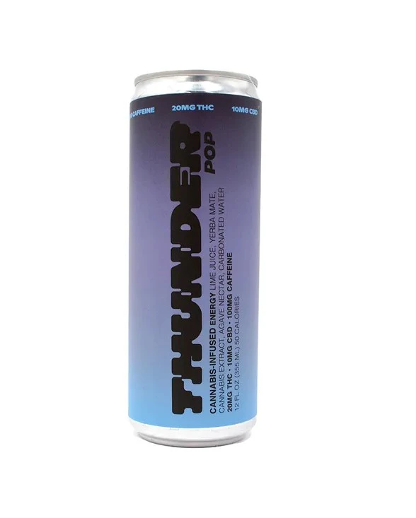 Cann - [CANN] CBD Energy Drink - 2:1 - Thunder Pop Lime Mate Main Image