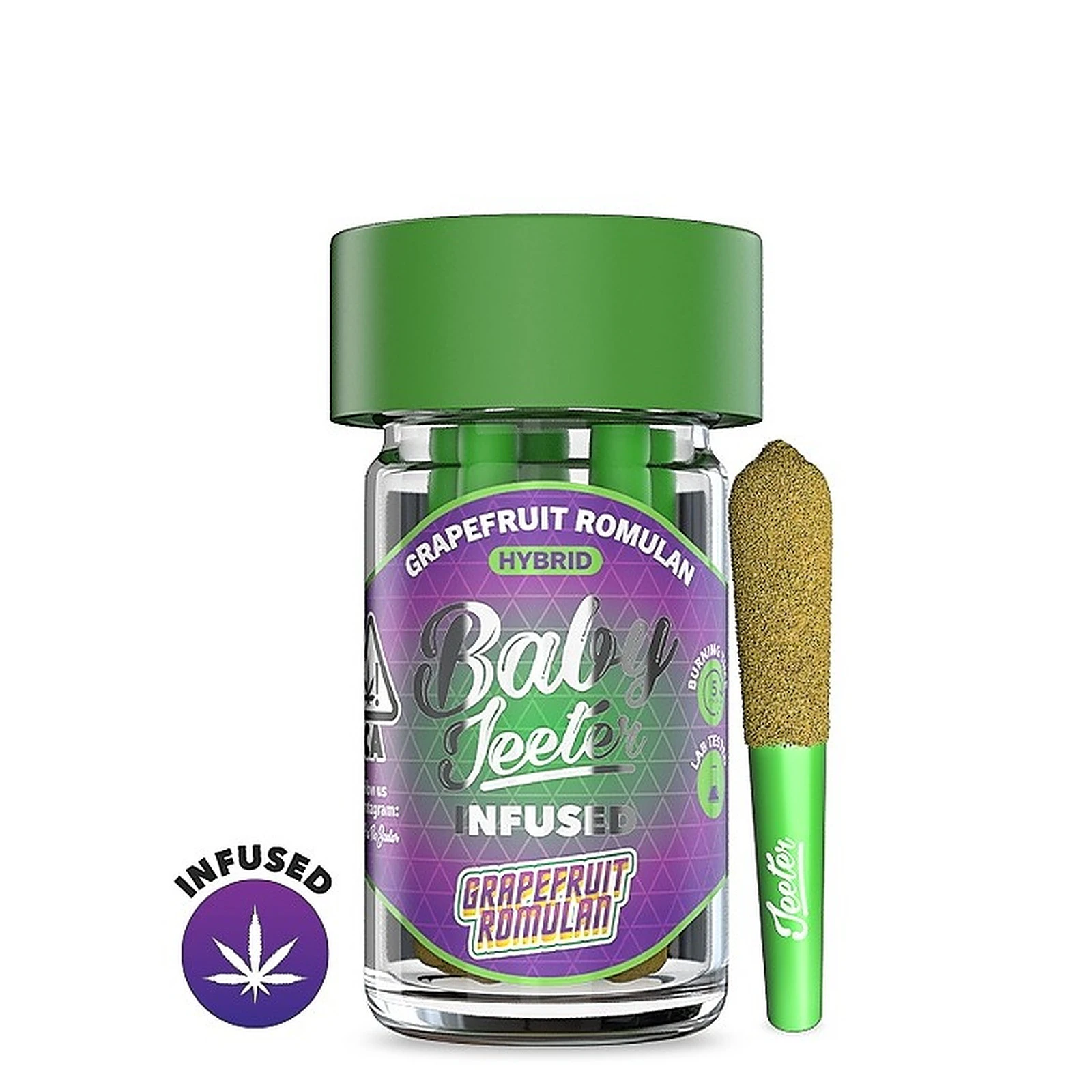 Jeeter - Baby Jeeter - Infused 5pack - Grapefruit Romulan (H) Main Image