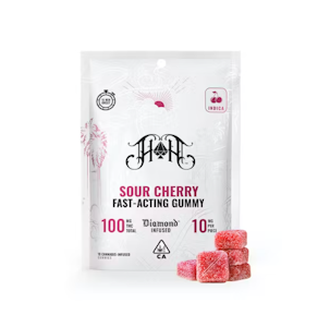 HEAVY HITTERS - FAST ACTING SOUR CHERRY 100MG - HEAVY HITTERS