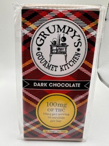 Dark Chocolate Bar - 100mg - Grumpy's