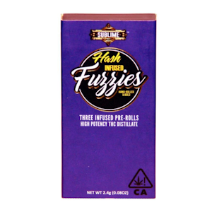 Fuzzies - Hash Infused - 3pk - Indica - Fuzzies
