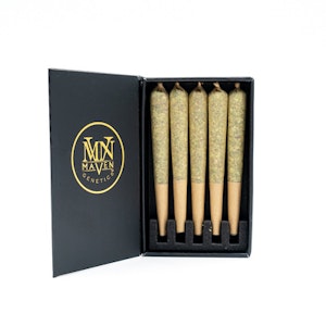 MAVEN GENETICS - Maven - Preroll - Black Diamond X - 5 Pack