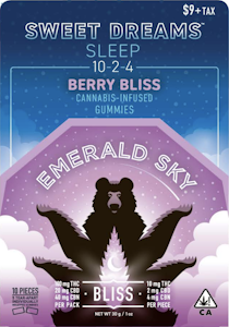 Emerald Sky - Emerald Sky | Berry Bliss | 10:2:4 | Gummies 
