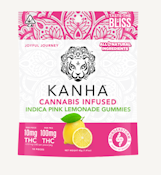 KANHA: Pink Lemonade Gummies 100mg/10-Piece (I)