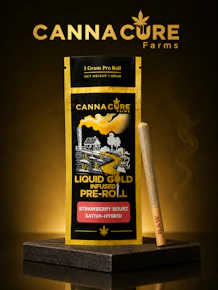  Canna Cure | 1g Infused Pre-roll | Strawberry Sourz | Sativa-Hybrid
