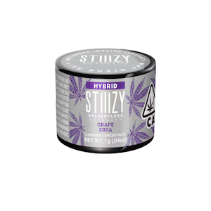 STIIIZY - STIIIZY | Grape Soda 1g (Hybrid) - Live Rosin Jam