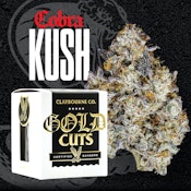CLAYBOURNE - Flower - Cobra Kush - Gold Cuts - 3.5G