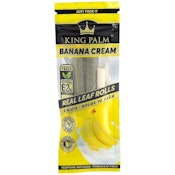 King Palm -  Banana Cream 1g 2pk Cones