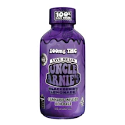 Uncle Arnies | Blackberry Lemonade 8oz - 100% Live Resin Infused Beverage