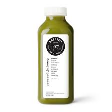Pressed Juicery Greens with Ginger Bottle 12oz Los Alamitos