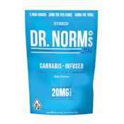 Dr. Norm's - 20s Chocolate Chip Cookies (5pk) 100mg
