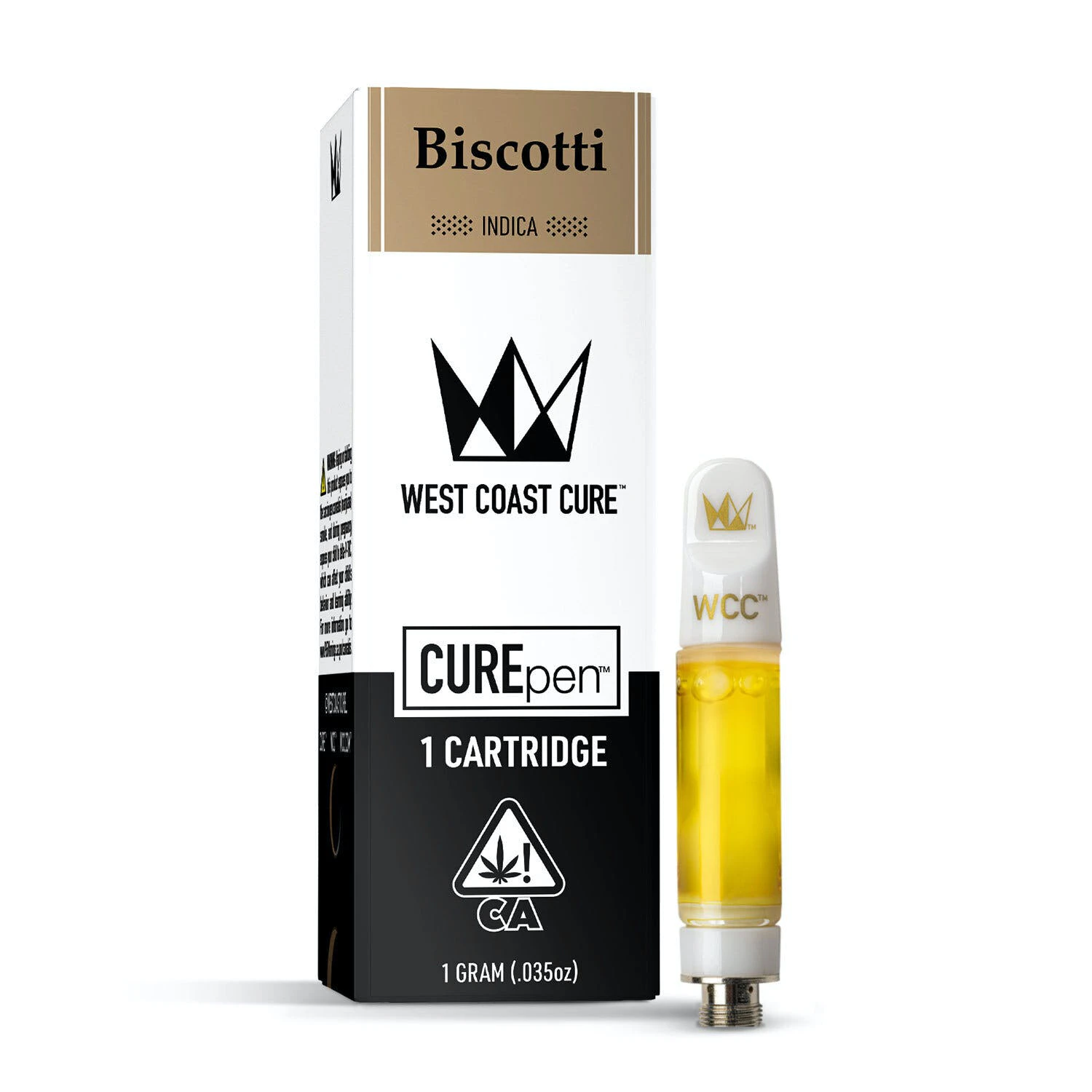 West Coast Cure - CUREPEN - BISCOTTI 1G - WEST COAST CURE Main Image