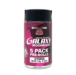 GALAXY - GALAXY: BDAY CAKE MOONROCK 3.5G PRE-ROLL 5PK