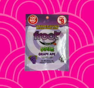 Froot - Froot Sour Grape 100mg $9