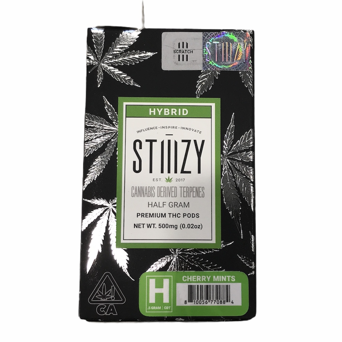 STIIIZY Cherry Mints CDT Pod 0.5g California Dispensary Menu