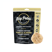 Vanilla Almond Coconut Plant Based Cookies 100mg *VEGAN*