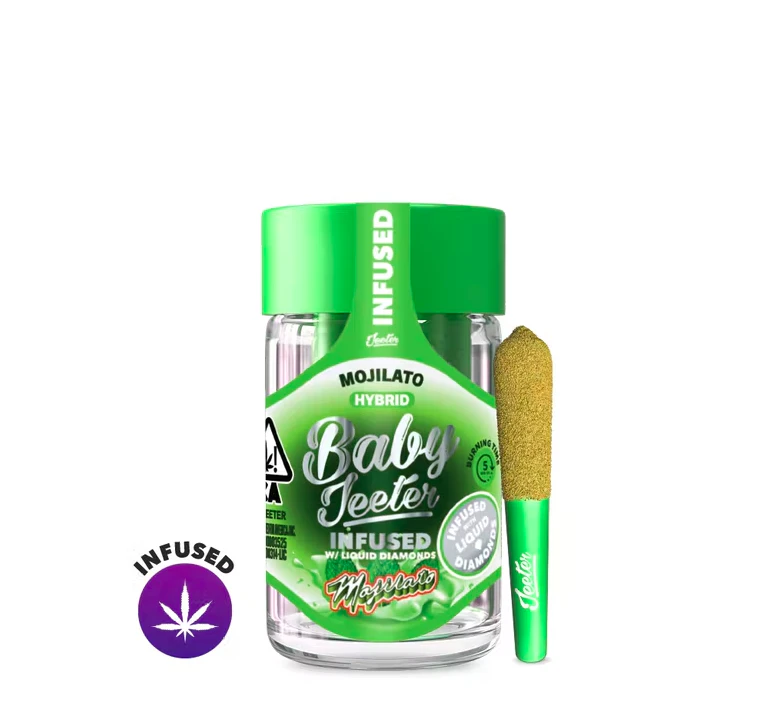 Jeeter - Mojilato (H) | 5pc Infused Pre-roll Pack | Baby Jeeter Main Image