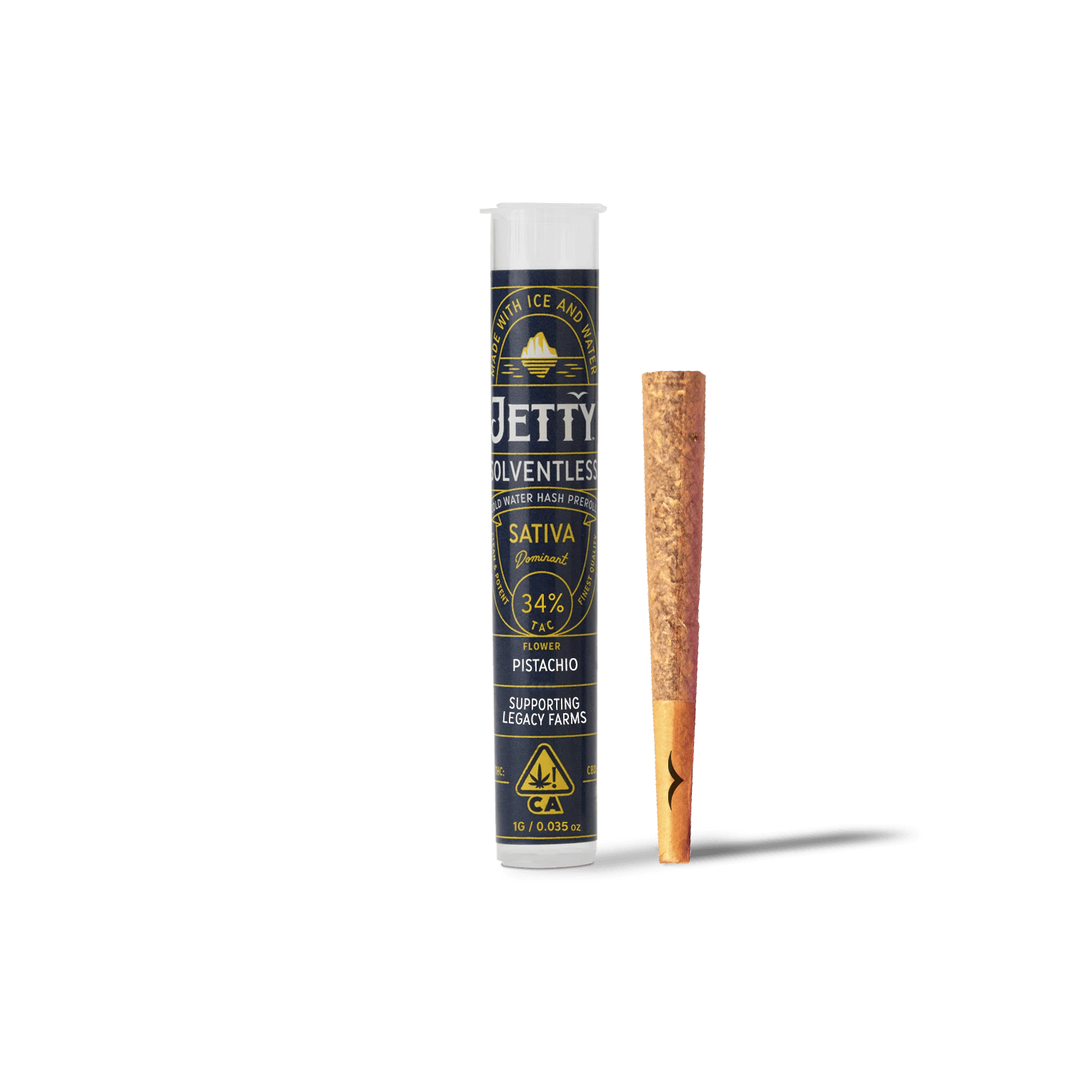 Jetty Extracts - Jetty - Preroll - Papaya Cake x Grape Crumpets Solventless - 1g Main Image