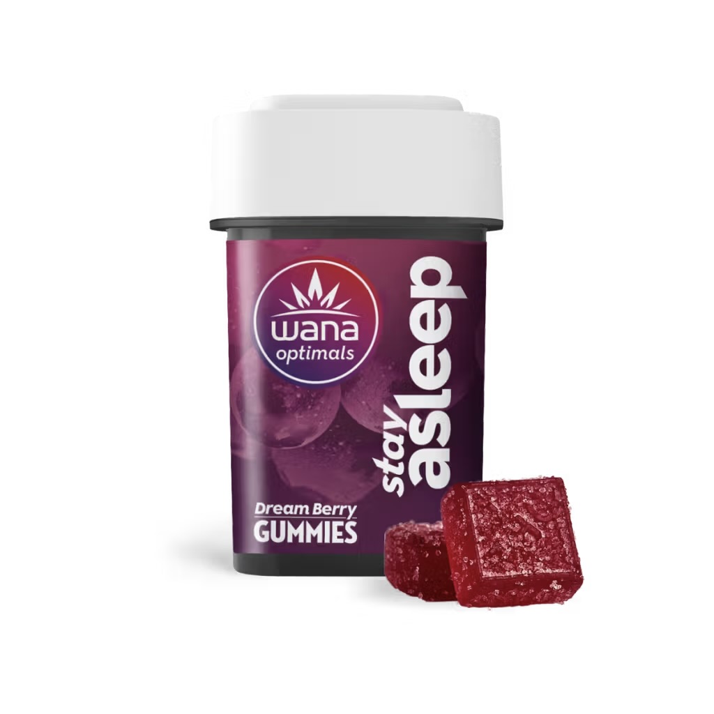 Wana Stay Asleep CBN Gummies · Dream Berry