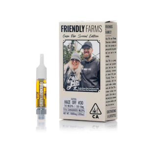 Friendly Farms - Casa Flor x Haze Off #30 1g Live Resin Cart - Friendly Farms
