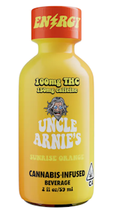 Uncle Arnie's - Uncle Arnie's - Sunrise Orange - 2oz 100mg Beverage With Caffeine