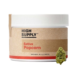 HIGH SUPPLY - 28g Sativa (Indoor Popcorn Buds) - High Supply