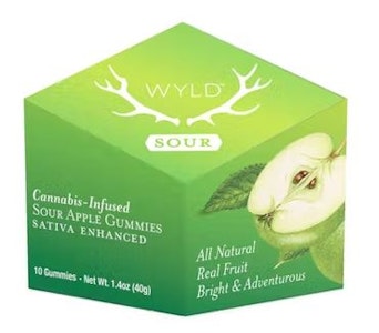 WYLD - WYLD | Gummies | Sour Apple | 10 Pack