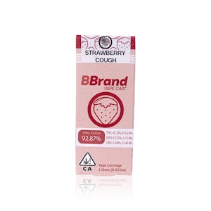 BUDDIES - BUDDIES - Cartridge - Strawberry Cough - BBrand - 1G