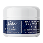 1:1:1 THC:CBD:CBG 900mg Transdermal Compound - Mary's Medicinals