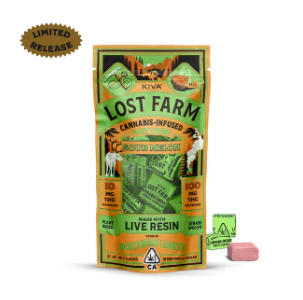 Lost Farm - Sour Melon - Northern Lights Live Resin Chews Main Image